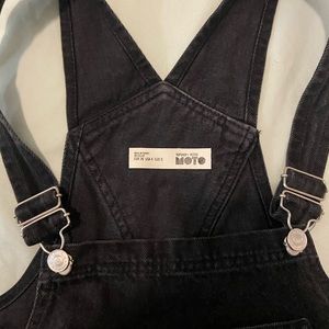 Topshop moto petite overalls
